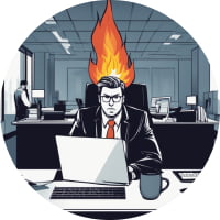 employee with a fire to learn