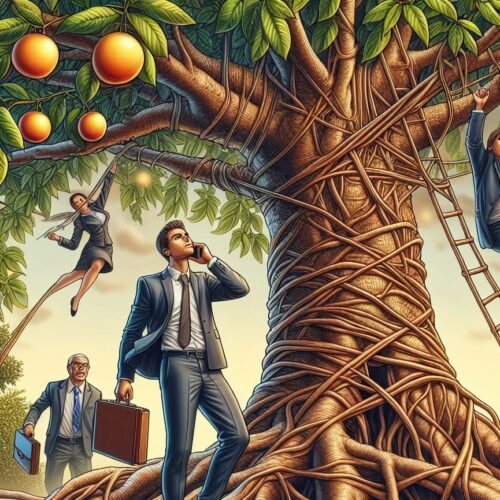 The tree of growth can be climbed by anyone with a growth mindset