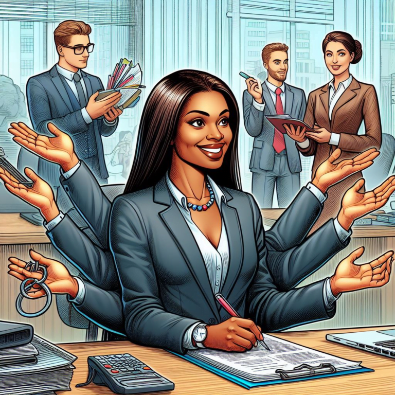 Rapport, multi tasking, hands, female