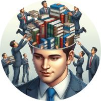 Knowledge is power, sharing knowledge in books