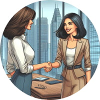 Warm handshakes and empathy are a core of customer centric behaviour