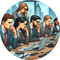 remorse heavy corporate teams. is a sign of poor ownership and accountability