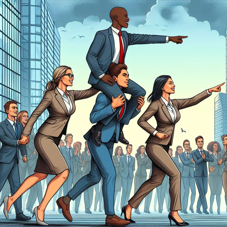 Coaching people lift others and unlock their potential